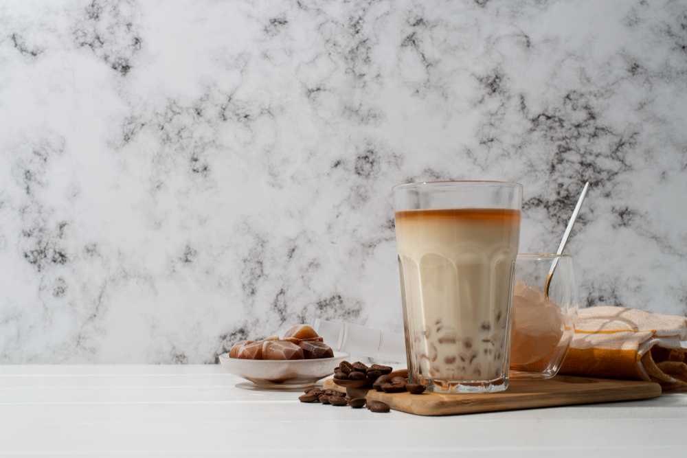 شیر قهوه با موکاپات